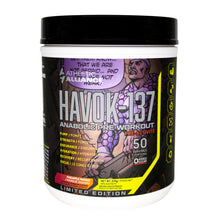 Havok-137 Anabolic Pre-Workout Supplement, Cotton Candy Grape Flavour, 570g, Limited Edition