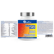 CanPrev Immuno Multi, 90 Veg Caps, 30-Day Supply - Vegan and Non-GMO - Daily Multivitamin with N-Acetyl-Cysteine and 21 Essential Nutrients, Balanced Formula - Includes 10 Antioxidants for Vitality