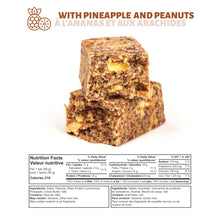 PURI SUDDHA Protein Bars – Pineapple and Peanuts (Pack of 12) – High Protein Snacks, No Sugar Added, Energy Breakfast Bars in Family Package, 600 g