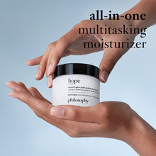 PHILOSOPHY hope in a jar smooth-glow moisturizer 60ml, multi-tasking moisturizer with pro-vitamin p, glycolic & hyaluronic acids