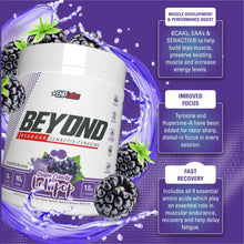 EHP Labs Beyond BCAA Powder Amino Acids Supplement for Muscle Recovery - Sugar Free BCAAs Amino Acids Post Workout Recovery Powder & 10g of EAA Amino Acids Powder - 60 Servings (Grape Candy Lollipop)