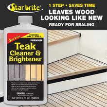 Star Brite 094932 One Step Teak Cleaner and Brightener - 32 oz