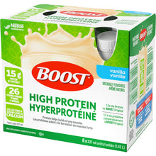 BOOST 15 g High Protein Meal Replacement Drink, Vanilla, 237 ml, 6 Counts ( Pack Of 4 )