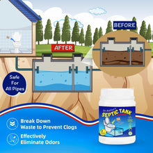 Septic Tank Treatment Pods - 24 Pcs for 2-Year Supply | Beneficial Bacteria & Enzymes Formula by Dr.Raifya's Ultra Concentrated for Clog Prevention & Odor Elimination | Suitable for All Septic Systems