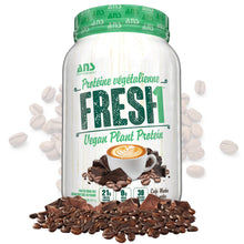 FRESH1 Vegan Protein (2LB), Gluten Free Protein Powder, Perfect Meal Replacement & Vegan Snacks (Cafe Mocha)