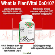 PlantVital Coenzyme Q10 - Made in Canada - 400mg (2 capsule per day) - CoQ10 Supplement - Support Cardiovascular Health with High-Potency Formula - Helps Reduce Migraine Frequency - 270 Capsules