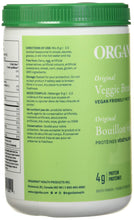 Organika Canadian-Made Veggie Broth Powder - Protein-Rich Blend Of Organic Vegetables With Tremella Mushroom, B Vitamins And Nutritional Yeast | Vegan Source Of Protein, Vitamins and Minerals - 300g