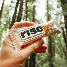 Rise Whey Protein Bars - Honey Cinnamon | Breakfast Bar & Protein Snack 18g Protein 4g Fiber Just 5 Whole Food Ingredients Gluten-Free Soy Free