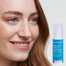 MooGoo Hyaluronic Acid (2%) & Niacinamide (10%) Serum 25ml – Best natural skin brightening face serum to reduce pigmentation and skin dryness.