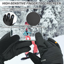 Men's Winter Gloves 3M Thinsulate Thermal Insulated Warm Waterproof Windproof Touchscreen in Cold Weather Snow Ski Skiing Snowboard