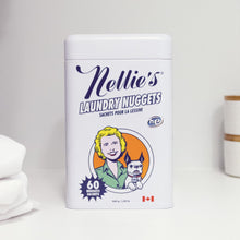 Nellie's Laundry Nuggets - 60 Loads - Fragrance-Free Pods - Plant-Based & Concentrated - Dissolves Quickly, No Residue - Mess-Free & Travel-Friendly - Safe for All Machines - Long-Lasting Power