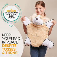 FRIENDLY CUDDLE Weighted Lap Pad for Kids 5 lbs. - Sensory Weighted Stuffed Animals - Lap Blanket for Toddlers Kids Adults with Sensory Processing Disorder - Perfect for Classroom Travel Home Office