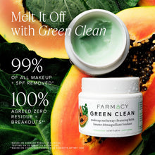 Farmacy Natural Makeup Remover - Green Clean Makeup Meltaway Cleansing Balm Cosmetic Size, 3.2 oz