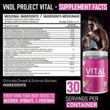 VNDL Vital EAA Supplement for Recovery with Amino Acids & Electrolyte Powder-Boost Muscle & Hydration with BCAAs-Improve Performance with Coconut Water Powder-Dragon Fruit Lemonade Flavor- 30 Servings