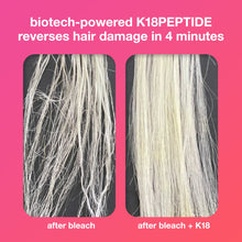 K18 Mini Leave-In Molecular Hair Mask, Repairs Dry or Damaged Hair, Reverse Hair Damage from Bleach, Color, Chemical Services & Heat, 0.51 Fl Oz