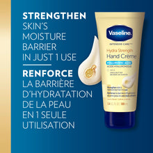 Vaseline Intensive Care Hand Cream moisturizer for dry skin Hydra Strength made with hyaluronic acid, vitamin C and shea butter 100 ml Pack of 3