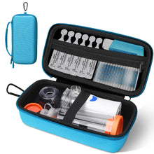 WFDL Portable Carrying Case for Nebulizer Machine and Asthma Inhaler… (Blue)