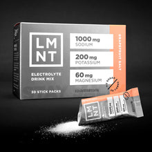 LMNT Zero Sugar Electrolytes - Grapefruit Salt | Drink Mix | 30 Count