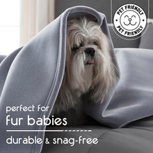 Twin Throw Blanket | Original Blanket | Snuggle-Ready | Durable Machine Washable Pet Friendly | All-Season Comfort | Layering Bed Sofa Blanket | Blanket for Bed | Cozy Throw Blanket | Gray