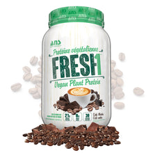 FRESH1 Vegan Protein (2LB), Gluten Free Protein Powder, Perfect Meal Replacement & Vegan Snacks (Cafe Mocha)