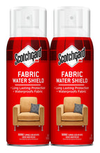 Scotchgard Fabric Water Shield, Water Repellent Spray for Spring and Summer Clothing and Household Upholstery Items, Long-Lasting Protection for Seasonal Fabric, Two 10 oz Cans