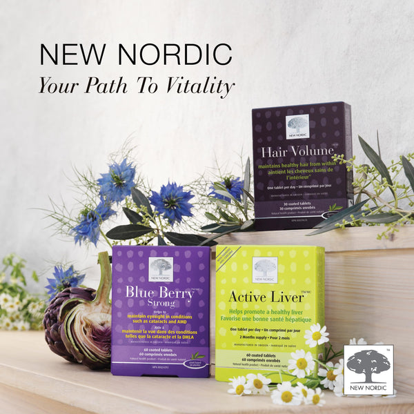 New Nordic Natural Magic Beauty Tablet - Skin Hydration Supplement - Contains Hyaluronic Acid, Vitamin C & Marine Hydrolyzed Collagen - Non-GMO, Dairy-Free & Gluten-Free - 60 Tablets