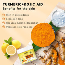 Turmeric Kojic Acid Cleansing Pads, Turmeric Cleansing Pads, Turmeric Face Scrub Pads Enriched with Kojic Acid and Turmeric, 60PCS