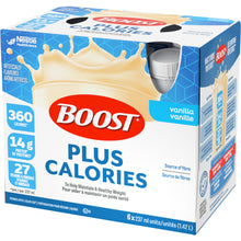 BOOST PLUS Complete Nutrition Drink, Vanilla, 6x237ml Bottles, Case Pack of 4, Packaging May Vary