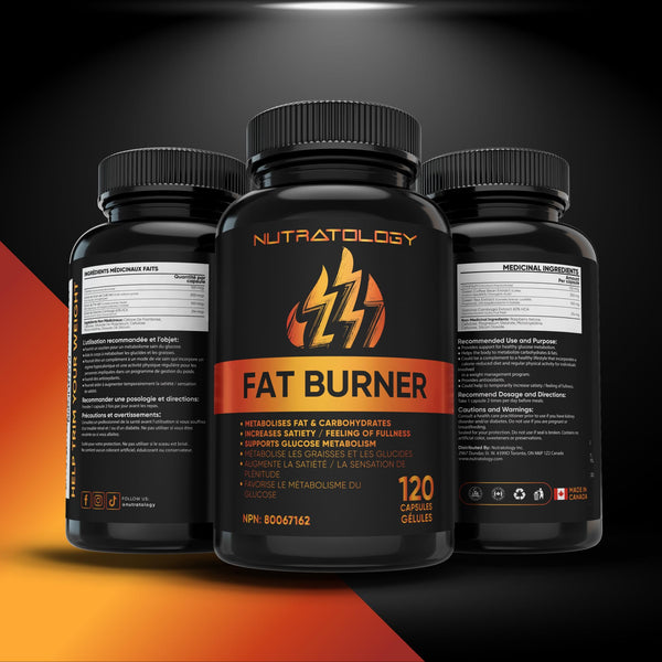 Nutratology Thermogenic Fat Burner - Metabolizes Carbohydrates+Fats - Appetite Suppressant That Helps Satiety - Weight Loss Pills for Women & Men - Bloating Relief - Keto-Friendly - 60 Diet Pills/Caps