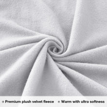 Softan Queen Micro Fleece Sheets Set, 4-Piece Queen Size Bed Sheet Set, Plush Velvet Fleece Sheet Set with 15