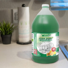 GreenFist Dish Soap Professional Detergent Liquid Pot & Pan Dish-Wash - Light or Heavy Use (1 Gallon Unisoft) (1 Gallon Green) (Green Dish Soap 1 Gallon)