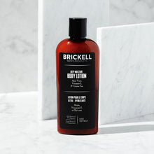 Brickell Men's Deep Moisture Body Lotion for Men, Natural and Organic Protects and Hydrates Dry Skin, 8 Ounce, Scented