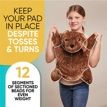 FRIENDLY CUDDLE Weighted Lap Pad for Kids 5 lbs. - Sensory Weighted Stuffed Animals - Lap Blanket for Toddlers Kids Adults with Sensory Processing Disorder - Perfect for Classroom Travel Home Office.