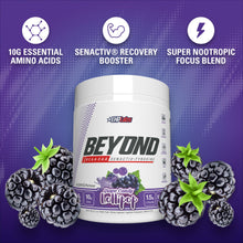 EHP Labs Beyond BCAA Powder Amino Acids Supplement for Muscle Recovery - Sugar Free BCAAs Amino Acids Post Workout Recovery Powder & 10g of EAA Amino Acids Powder - 60 Servings (Grape Candy Lollipop)