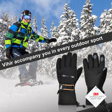 Men's Winter Gloves 3M Thinsulate Thermal Insulated Warm Waterproof Windproof Touchscreen in Cold Weather Snow Ski Skiing Snowboard