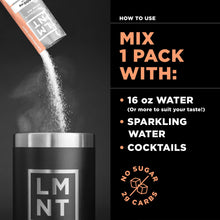 LMNT Zero Sugar Electrolytes - Grapefruit Salt | Drink Mix | 30 Count