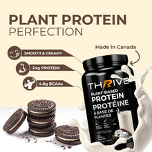 Plant-Based Protein | Vegan Protein Powder Cookies & Cream | Thrive Protein | 1kg (30 servings)…