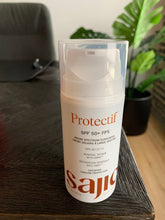 SAJIC Protectif Mineral Repair Untinted Sunscreen SPF 50+ - Non-Greasy, Lightweight Facial Sunscreen - Made in the USA with New GMA7® Technology, Camouflages Your Face Effectively