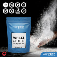 Westpoint Naturals Vital Wheat Gluten 2 kg - High Protein, Improves Elasticity, Enhances Texture, Natural, Non - GMO, Vegan-Friendly