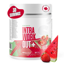 Shop Sante Intra Workout Plus - EAA + BCAA Powder - 30 Servings, Essential Amino Acids, Drink Supplements for Hydration, Endurance & Muscle Recovery - 8g EAAs, Electrolytes - Strawberry-Watermelon