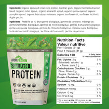 Sprouted Protein, Unflavoured, 1kg | Vegan, plant-based, organic, gluten-free, Beige