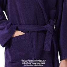 UTJZIB Men's Robe,Pure Cotton Robe for Men,Absorbent Bathrobe,Luxurious Terry Cloth Bathrobe with Shawl Collar