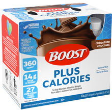 BOOST PLUS Complete Nutrition Drink, Chocolate, 6x237ml Bottles, Case Pack of 4, Packaging May Vary