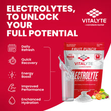 Vitalyte Electrolyte Powder 35 oz, 40 Servings | 100% Natural Isotonic Drink Mix for Hydration, Energy & Recovery | Keto Electrolytes Energy Drink Powder Water Enhancer | Low Sugar Sports Nutrition Electrolyte Replacement Drinks