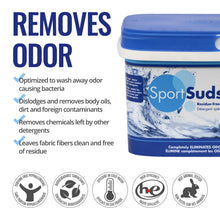 Sport Suds Detergent, 1.8 kg Tub, 140+ Loads