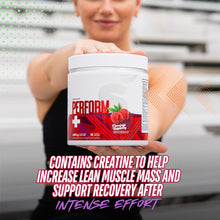 Shop Santé Perform+ All-in-One Workout Supplement – Essential Amino Acids, Creatine & Electrolytes for Muscle Recovery, Energy & Hydration – 15 servings - Raspberry