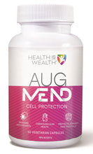 Health IS Wealth AugMEND, Mitochondrial Support Antioxidants Cell Protection Supplement, Anti-Aging Supplement, Longevity Support - Contains Acetyl-L-Carnitine, NAC, Alpha Lipoic Acid Plus More (60 veg caps)