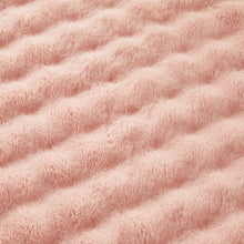 Faux Fur Throw Blanket Fleece Bubble Blanket Casa Carina-Super Soft Fluffy Fuzzy Blanket Plush Blanket-Cozy and Thick for Couch Chair Bed 160x200cm(63x79in) Pink