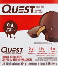 Quest Nutrition Peanut Butter Cups + Mini Peanut Butter Cups | High Protein, Low Carb, Low Sugar, Keto Friendly