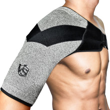 Vital Salveo-Shoulder Compression Brace with Support and Stability,Breathable and Lightweight for Shoulder Pain and Prevent Injuries,Dislocated AC Joint,Frozen Pain,Rotator Cuff,Tendinitis,Labrum Tear, Bursiti, Fits Both Left or Right Shoulder for Men and